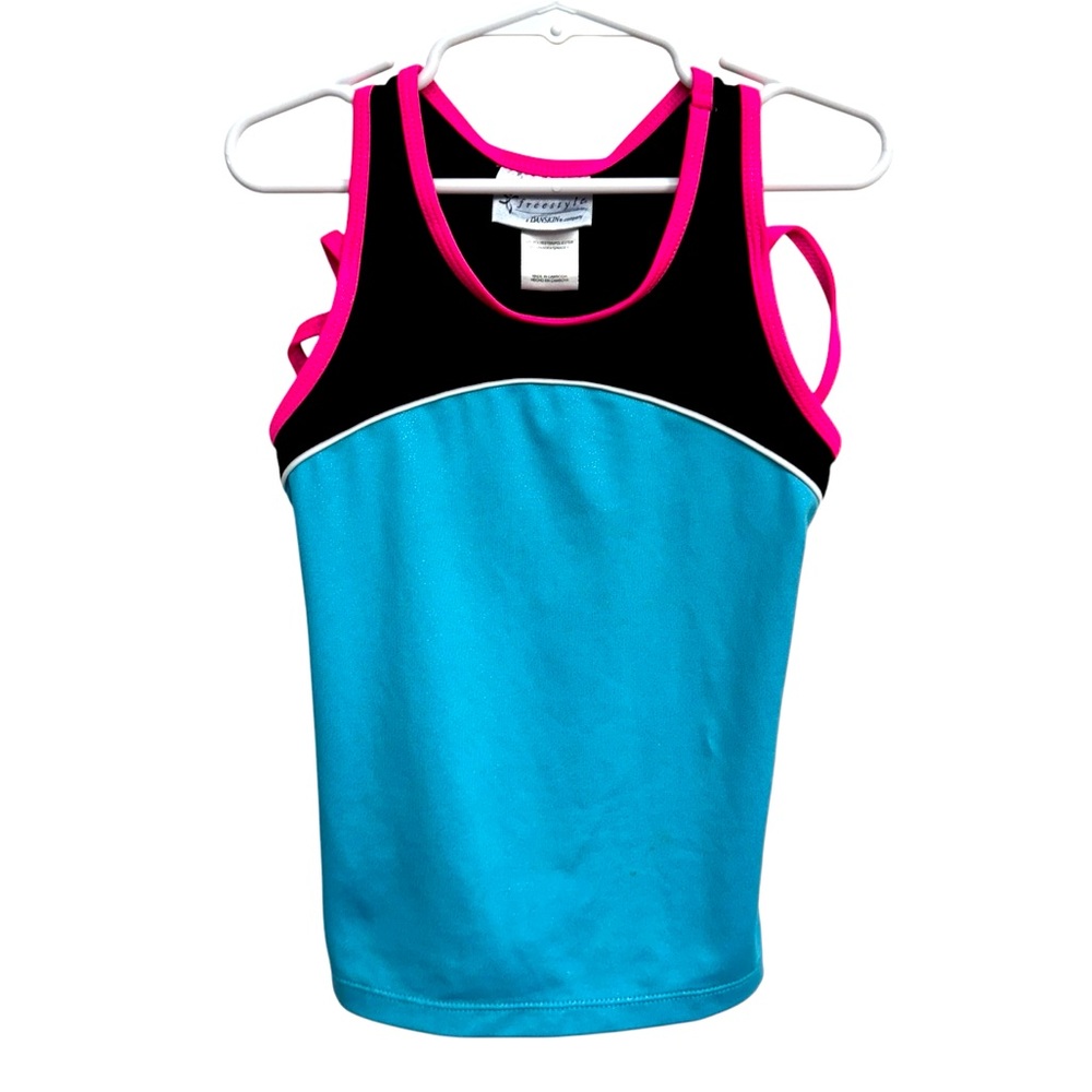 Freestyle Kids Tank Top - Black, Blue, Pink